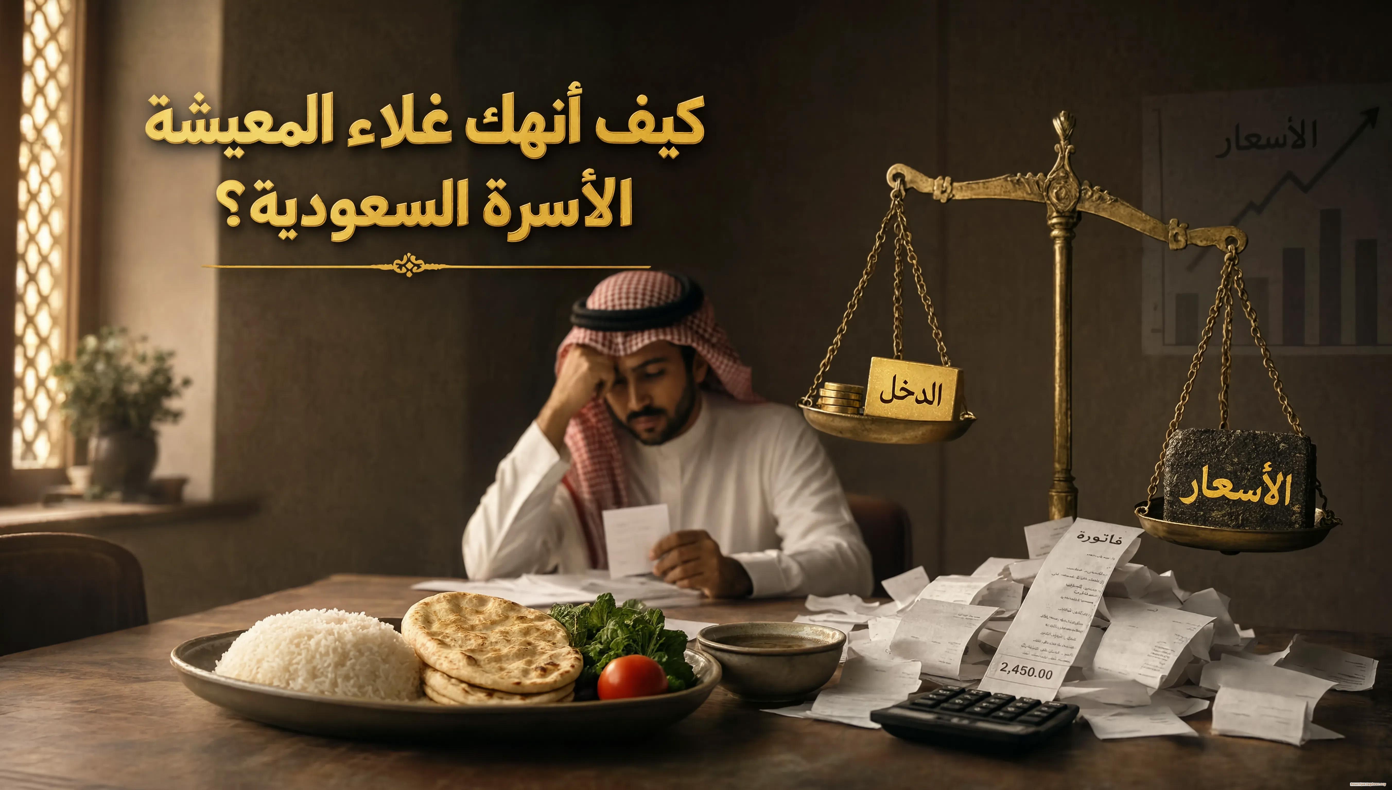 كيف أنهك غلاء المعيشة الأسرة السعودية؟